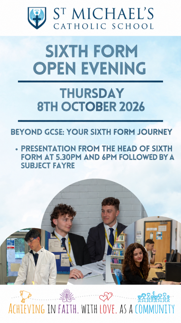 Open Evening Information - Sixth Form